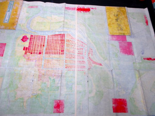 現今改正大阪市街明細全図