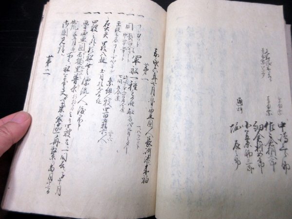 江戸大地震損所并焼跡書上/異船渡来一件并変事